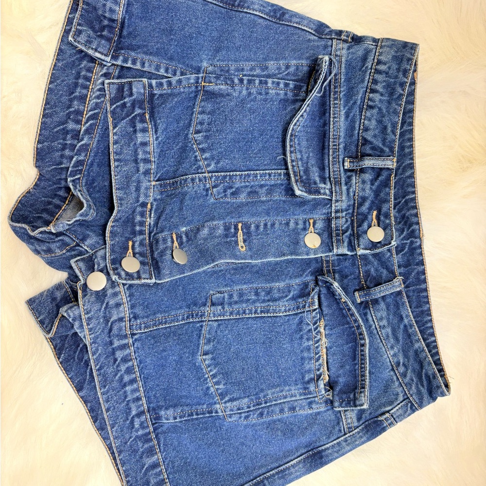 SHEIN Classic Blue Denim Jeans